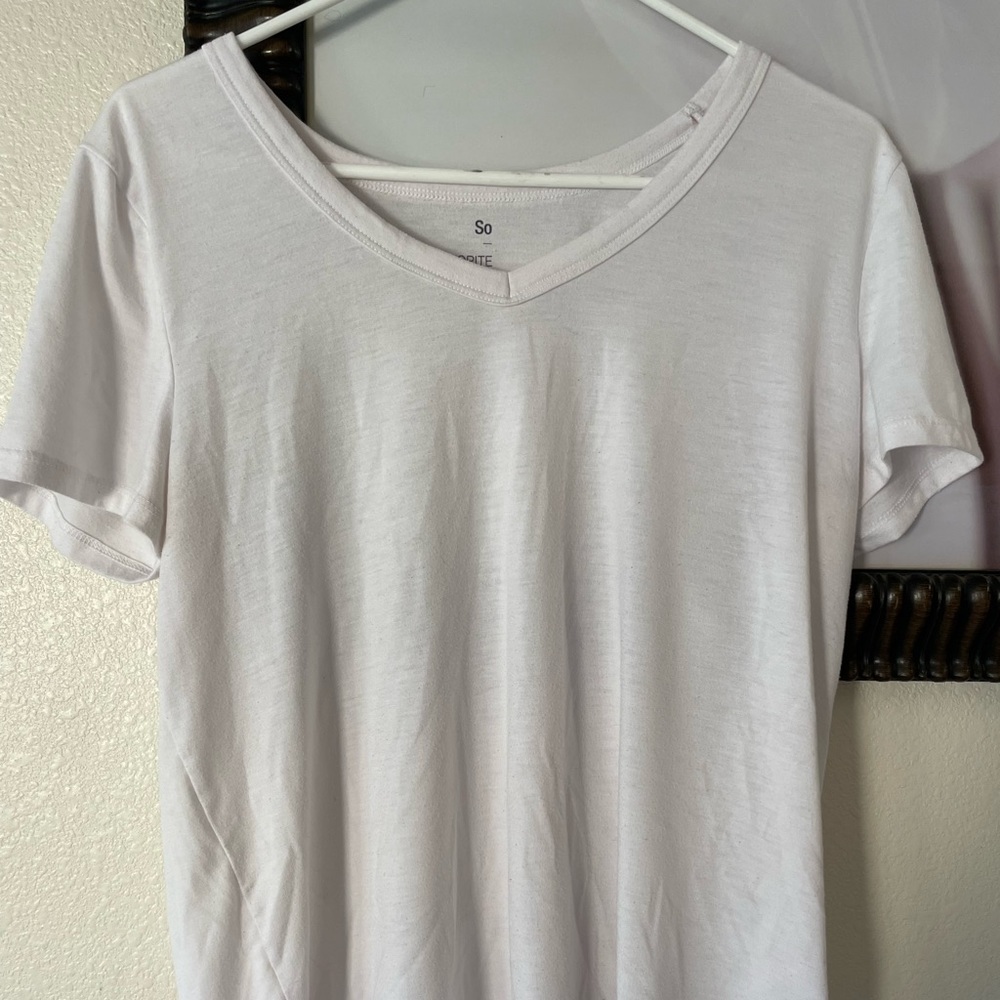 Oversized V neck